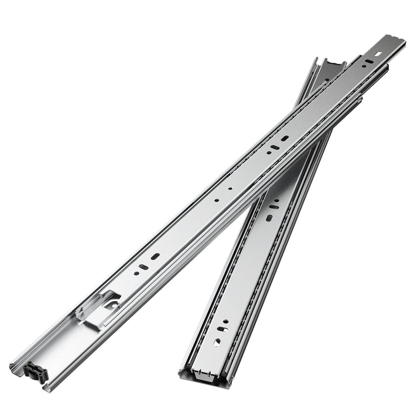 VEVOR Drawer Cabinet Slides Side Mount 18 inch 10 Pairs 100 LB Load Replacement