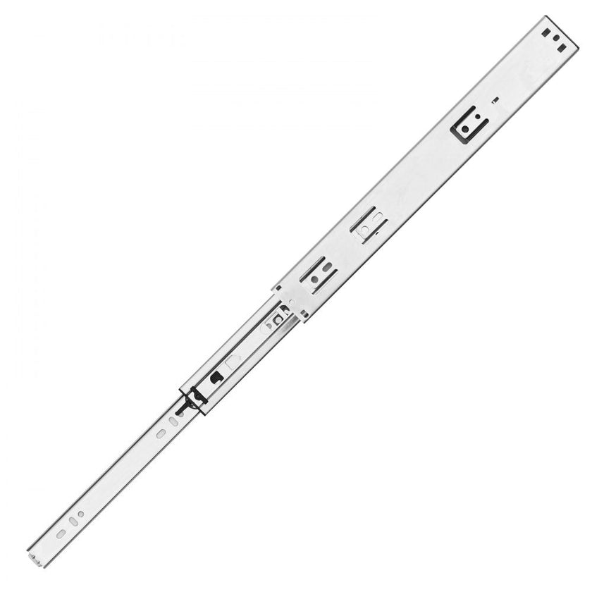 VEVOR 10 Pairs of 16 Inch Drawer Slides Side Mount Rails, Heavy Duty Full Extension Steel Track, Soft-Close Noiseless Guide Glides Cabinet Kitchen Runners with Ball Bearing, 100 Lbs Load Capacity