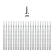 VEVOR Drawer Cabinet Slides Side Mount 22 inch 10 Pairs 100 LB Load Replacement