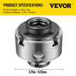 VEVOR Wood Lathe Chuck, 3.75