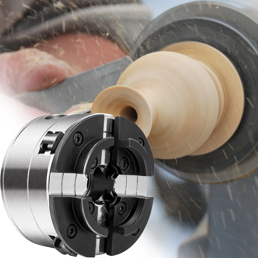 VEVOR Wood Lathe Chuck, 3.75