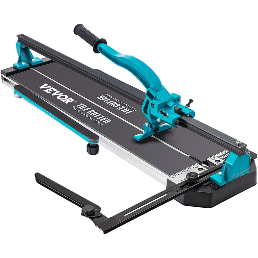 VEVOR Tile Cutter, 24 Inch Manual Tile Cutter, Tile Cutter Tools w/Single Rail Double Brackets, 3/5 in Cap w/Precise Laser Guide, Tile Cutter Porcelain Tools for Precision Cutting Porcelain Tiles