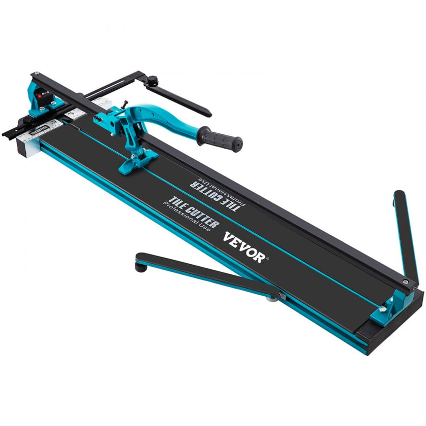 VEVOR Tile Cutter, 24 Inch Manual Tile Cutter, Tile Cutter Tools w/Single Rail Double Brackets, 3/5 in Cap w/Precise Laser Guide, Tile Cutter Porcelain Tools for Precision Cutting Porcelain Tiles