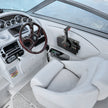 VEVOR Boat Throttle Control, 881170A15 Side-Mounted Outboard Remote Control Box for Mercury PT 2-Stroke, Marine Throttle Control Box with Power Trim Switch, 16.3 ft Harness 8+4 Pin, and Lanyard