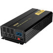 VEVOR Pure Sine Wave Inverter, 2500 Watt Power Inverter, DC 12V to AC 120V Car Inverter, with USB Port, LCD Display, and Remote Controller Power Converter, for RV Truck Car Solar System Travel Camping