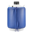 VEVOR Liquid Nitrogen Tank 30 L Aluminum Alloy LN2 Container Dewar 6 Canisters