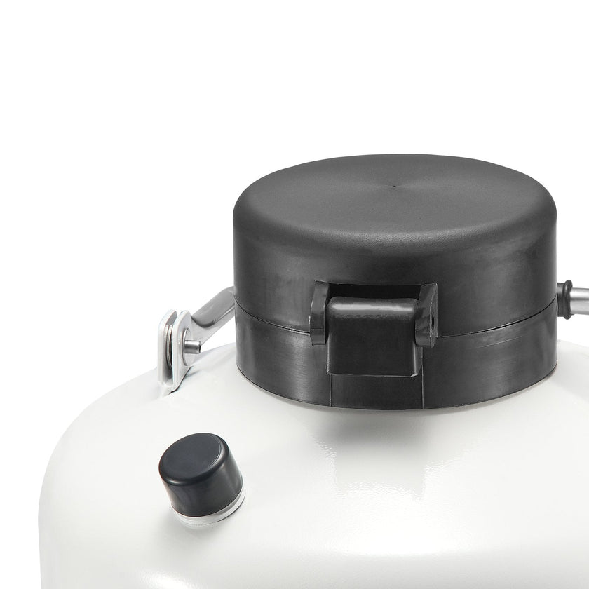 VEVOR Liquid Nitrogen Tank 6 L Aluminum Alloy LN2 Container Dewar 6 Canisters