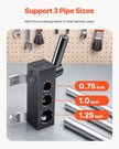 VEVOR Pipe Notcher Tubing and Pipe Notcher for 0.75/1.0/1.25-inch Pipes Notching