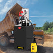 VEVOR Single Acting 15 Quart Hydraulic Pump 12V DC Hydraulic Power Unit 3.75 Gallon Dump Trailer Pump Steel Hydraulic Power Unit