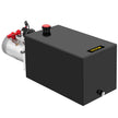 VEVOR Single Acting 15 Quart Hydraulic Pump 12V DC Hydraulic Power Unit 3.75 Gallon Dump Trailer Pump Steel Hydraulic Power Unit