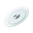 VEVOR Glass Lazy Susan Turntable Dining Table Centerpiece 20 in Rotating Tray