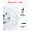 VEVOR Glass Lazy Susan Turntable Dining Table Centerpiece 30 in Rotating Tray