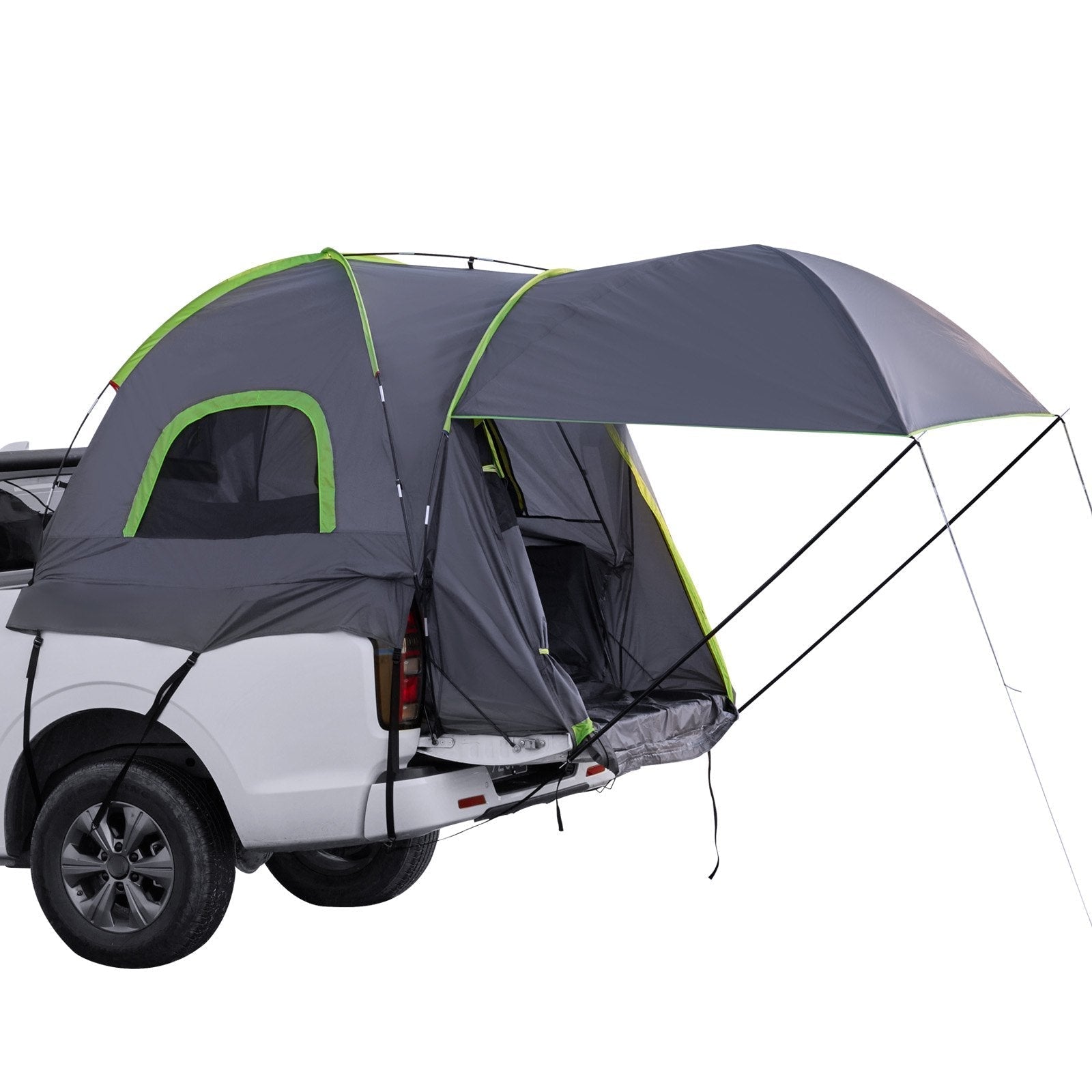 VEVOR Truck Tent 8.0-8.2ft Waterproof PU2000 Truck Bed Camping Tent 2-3 Person