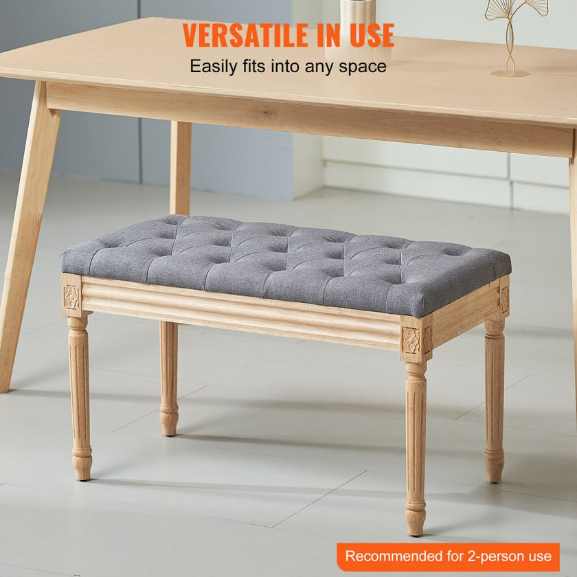 VEVOR Upholstered Bench, 16