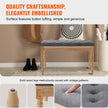 VEVOR Upholstered Bench, 16