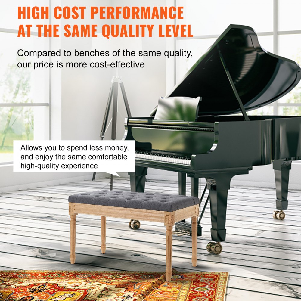 VEVOR Upholstered Bench, 16