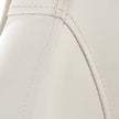 VEVOR Boat Seat Low Backrest PVC Leather Captain Bucket Seat White