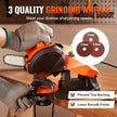 VEVOR Electric Chainsaw Sharpener, 140W Electric Saw Chain Blade Sharpener 5700RPM, Professional Bench Chain Saw Sharpening Tool with 3 Grinding Wheels Fit 0.25