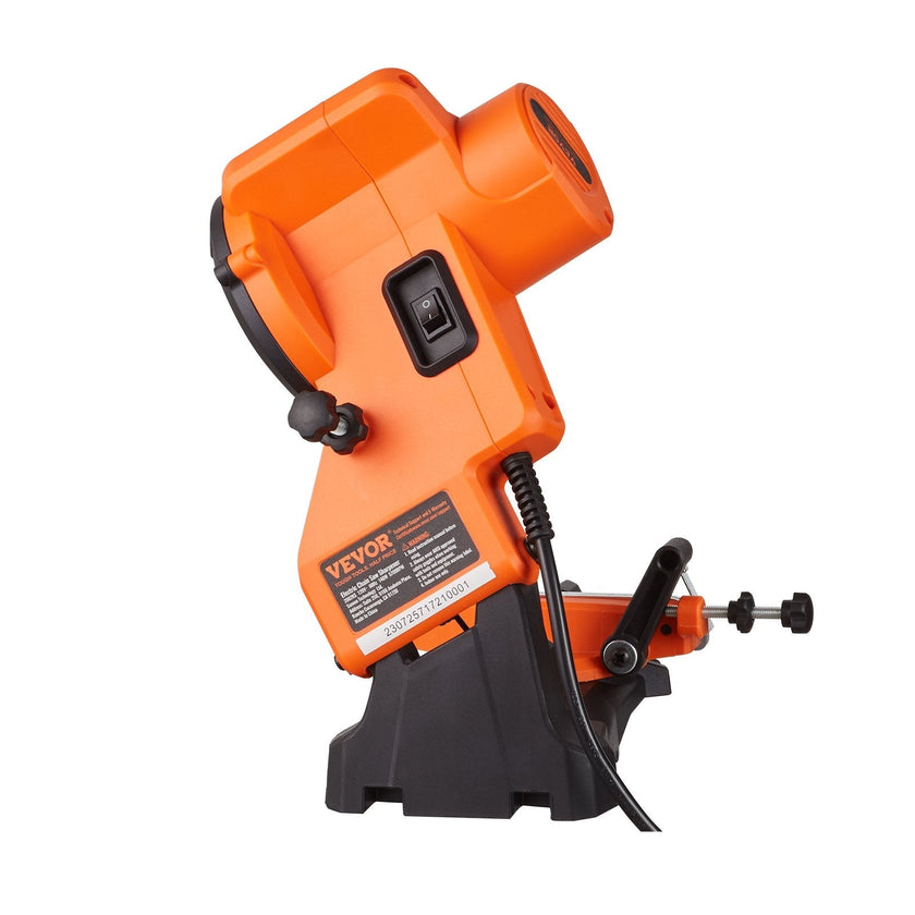 VEVOR Electric Chainsaw Sharpener, 140W Electric Saw Chain Blade Sharpener 5700RPM, Professional Bench Chain Saw Sharpening Tool with 3 Grinding Wheels Fit 0.25