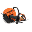 VEVOR Electric Concrete Saw, 16 in, 3200 W 15 A Motor Circular Saw Cutter with Max. 6 in Adjustable Cutting Depth, Wet Disk Saw Cutter Includes Water Line, Pump and Blade, for Stone, Brick
