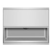 VEVOR Commercial Ice Bin 61.6 L Ice Chest on Wheels with Bottom Storage Tray