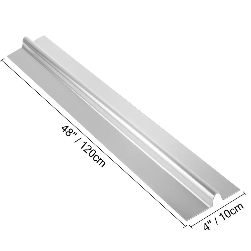 VEVOR PEX Heat Transfer Plates, 300 pcs Box Radiant Heat Transfer Plates, 4 ft Aluminum PEX Heat Transfer Plates, 1/2 inch Heat Transfer Plates Designed for PEX Tubing