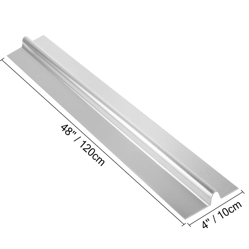 VEVOR PEX Heat Transfer Plates, 50 pcs Box Radiant Heat Transfer Plates, 4 ft Aluminum PEX Heat Transfer Plates, 1/2 inch Heat Transfer Plates Designed for PEX Tubing
