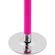 VEVOR Professional Dancing Pole, Spinning Static Dancing Pole Kit, Portable Removable Pole, 40mm Heavy-Duty Stainless Steel Pole, Height Adjustable Fitness Pole, for Exercise Home Club Gym, Pink