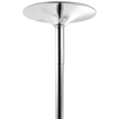 VEVOR Professional Dancing Pole, Spinning Static Dancing Pole Kit, Portable Removable Pole, 45mm Heavy-Duty Stainless Steel Pole, Height Adjustable Fitness Pole, for Exercise Home Club Gym, Silver