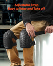VEVOR Knee Pads for Work Heavy Duty Construction Knee Pads Soft Foam Gel Cushion