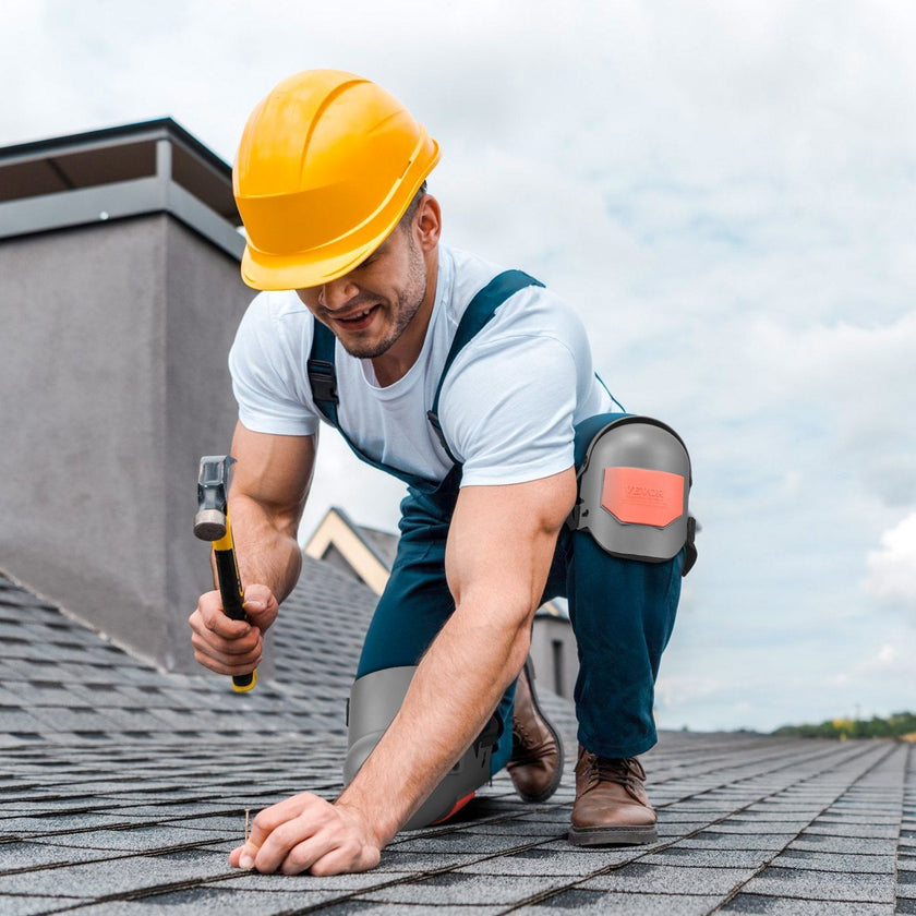 VEVOR Knee Pads for Work Extra Thick for Construction Flooring Cleaning Roofing