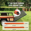 VEVOR Trailer Tailgate Lift Assist, Max 180 lbs Load Capacity, Compatible with Open Utility Trailer Tailgate and Ramp, with 10 to 24 Inches Heights Side Rail and 4 to 6 Feet Height Tail Gate or Ramp