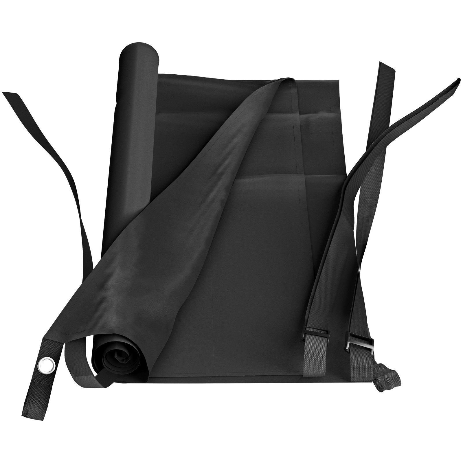 VEVOR T-Top Sun Shade Kit 5' x 5', UV-Proof 600D Polyester T-top Extension Kit with Rustproof Steel Telescopic Poles, Waterproof T-Top Shade Kit, Easy to Assemble for T-Tops ? Bimini Top
