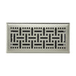 VEVOR Floor Registers 4x10 Inch 2-Pack Iron Floor Vents for HVAC Nickel-Plated