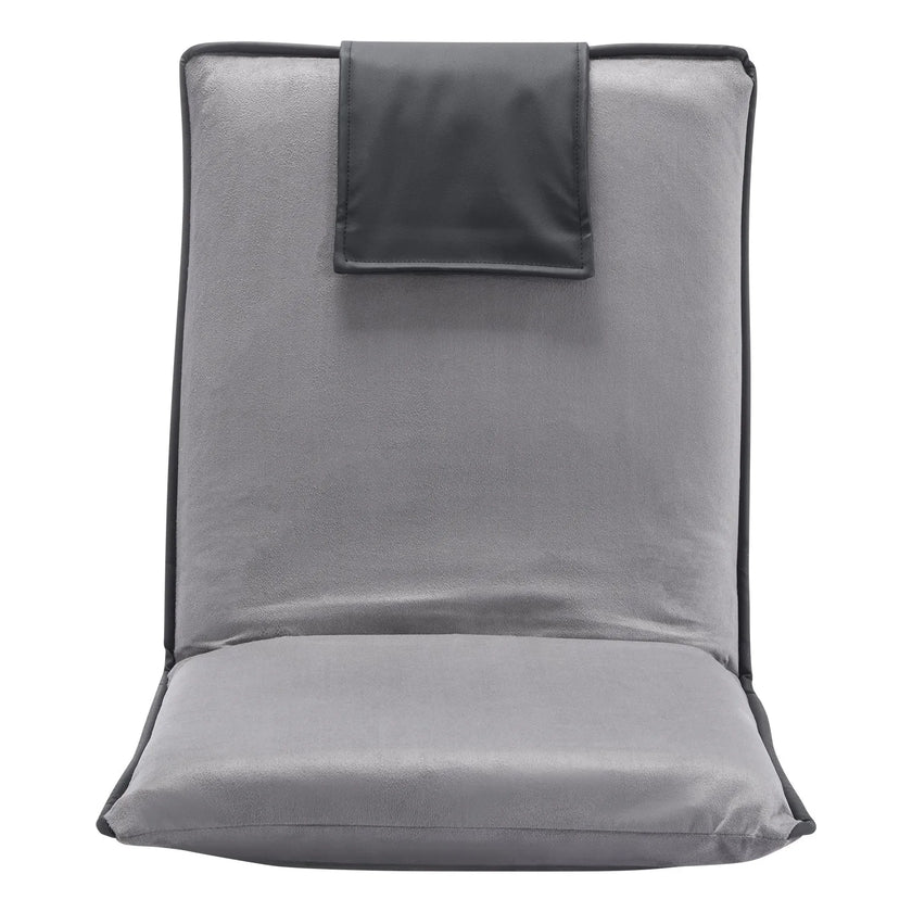 VEVOR Floor Chair with Back Support Folding Floor Chair 6 Adjustable Positions