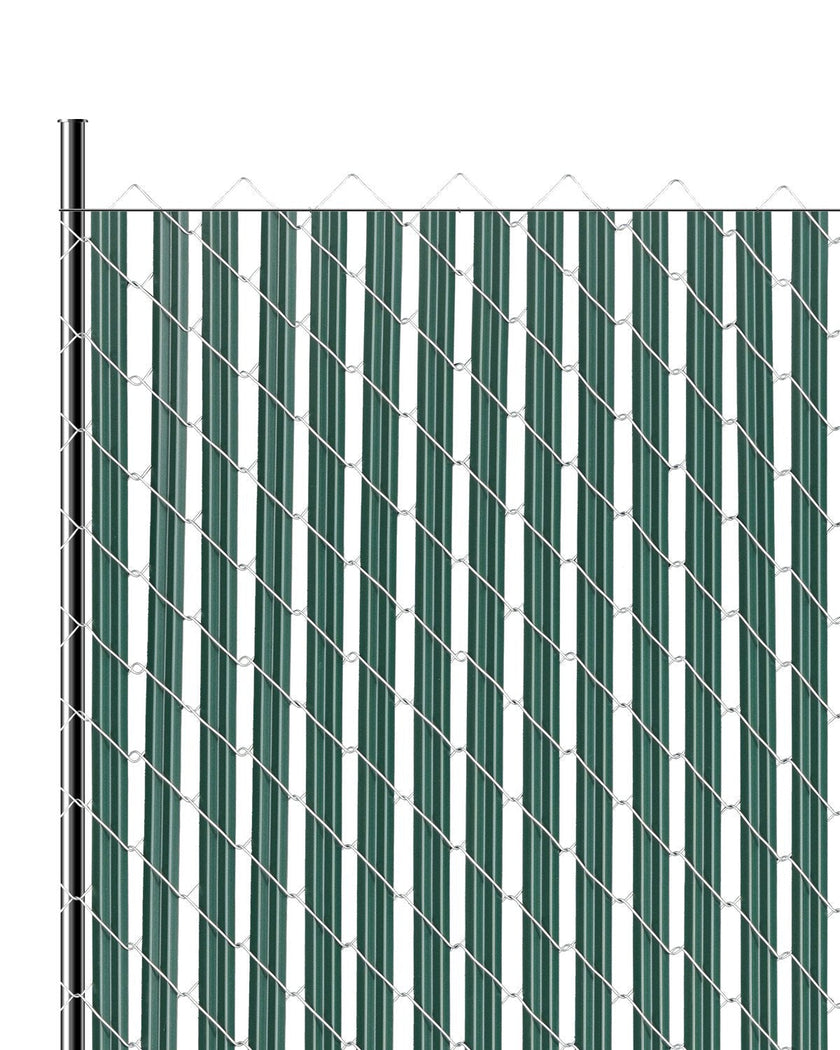 VEVOR Chain Link Fence Privacy Slats Single-Wall for 4' High Fence Bottom Lock