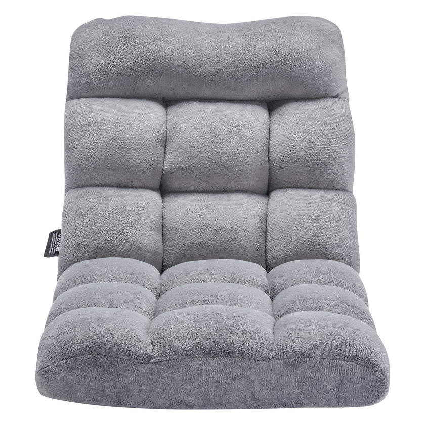 VEVOR Floor Chair with Back Support Folding Sofa Chair 14 Adjustable Positions