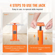 VEVOR Adjustable Floor Jack Post House Floor Leveling Lift 12