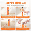 VEVOR Adjustable Floor Jack Post House Floor Leveling Lift 19