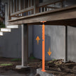 VEVOR Adjustable Floor Jack Post House Floor Leveling Lift 53