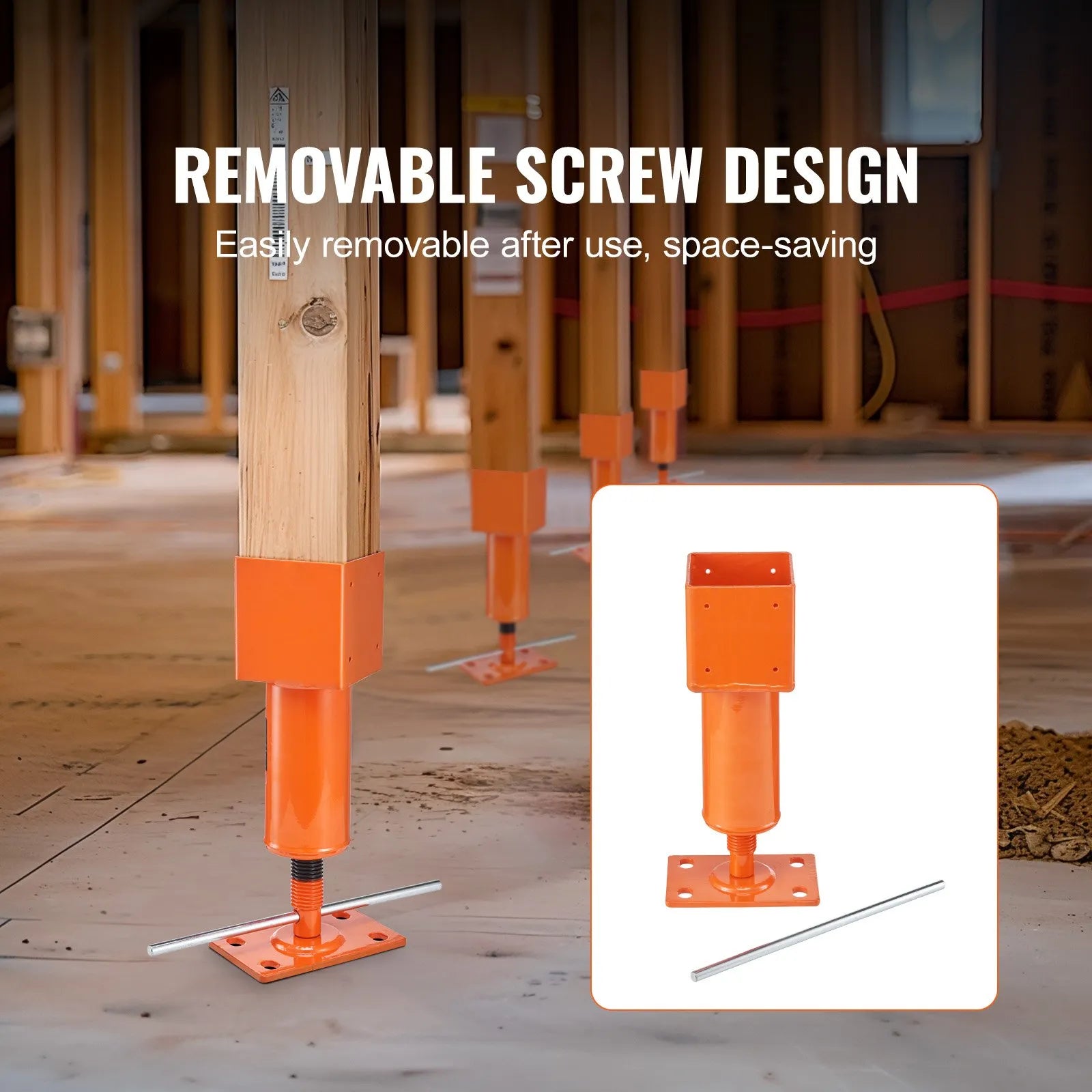 VEVOR Adjustable Shore Lift Stand Floor Roof Beam 4