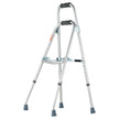 VEVOR Folding Hemi Walker One Arm Mobility Walker for Senior & Adjustable Height