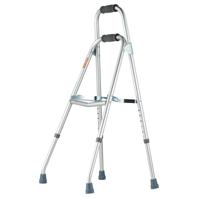 VEVOR Folding Hemi Walker One Arm Mobility Walker for Senior & Adjustable Height