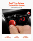 VEVOR Battery Box Group 24/27 Smart Battery Box 12V/24V/36V for Trolling Motor