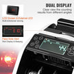 VEVOR Money Counter Machine, Bill Counter with UV, MG, IR and DD Counterfeit Detection, USD & EUR Cash Counting Machine with Large LCD & External Display for Small Business?Not applicable to Canadian dollars