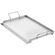 VEVOR 23x16 in Flat Top Griddle Stainless Steel Universal BBQ Grill Pan Cookware
