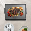 VEVOR 22x16 in Flat Top Griddle Carbon Steel Universal BBQ Grill Pan Cookware