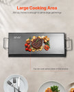 VEVOR 32x14 in Flat Top Griddle Carbon Steel Universal BBQ Grill Pan Cookware