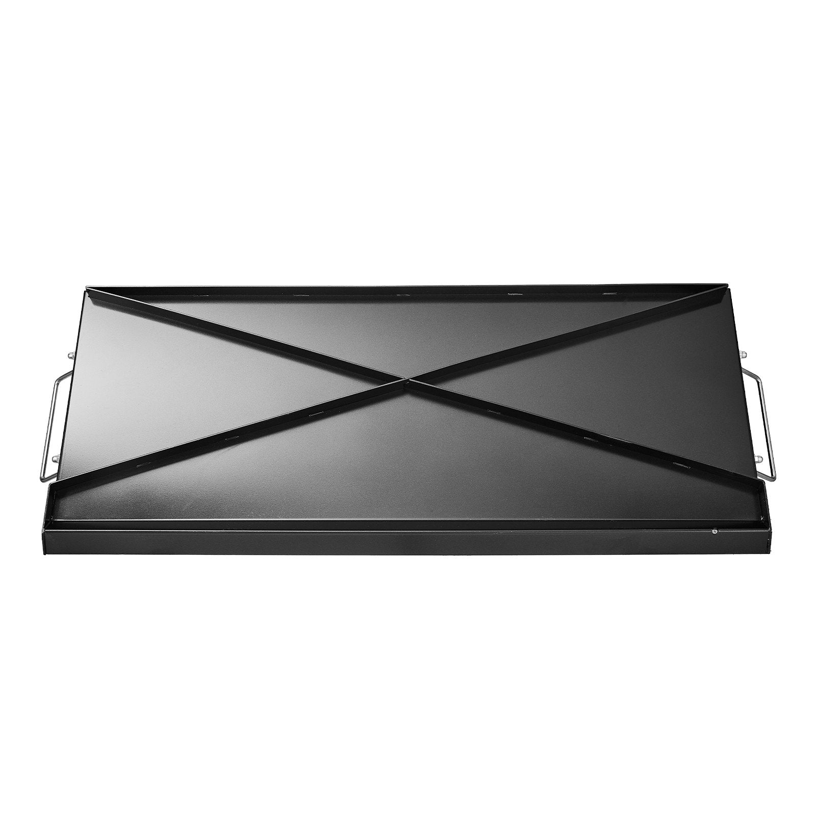 VEVOR 32x14 in Flat Top Griddle Carbon Steel Universal BBQ Grill Pan Cookware
