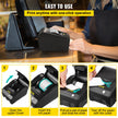 VEVOR Printer Receipt, 58mm Thermal Printer, ESC/POS Command Thermal Receipt Printer, Portable for Bank, Supermarket, Office, Restaurant Support Win 2003/XP/7/8/10 & Cashbox Driver
